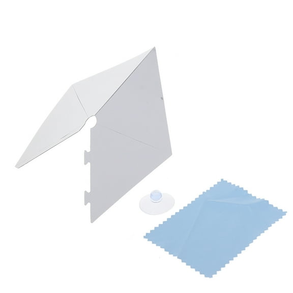 lanema 3D Hologram Pyramid Display Projector Universal for Smart Mobile Phone 360 Degree Display Video Stand Tablet Showcase with Cloth
