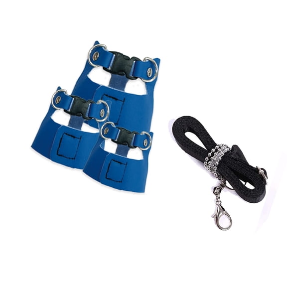 lanema 3Pack Comfortable Ferrets Squirrels Harnesses Pet Harnesses Leashes Regulable