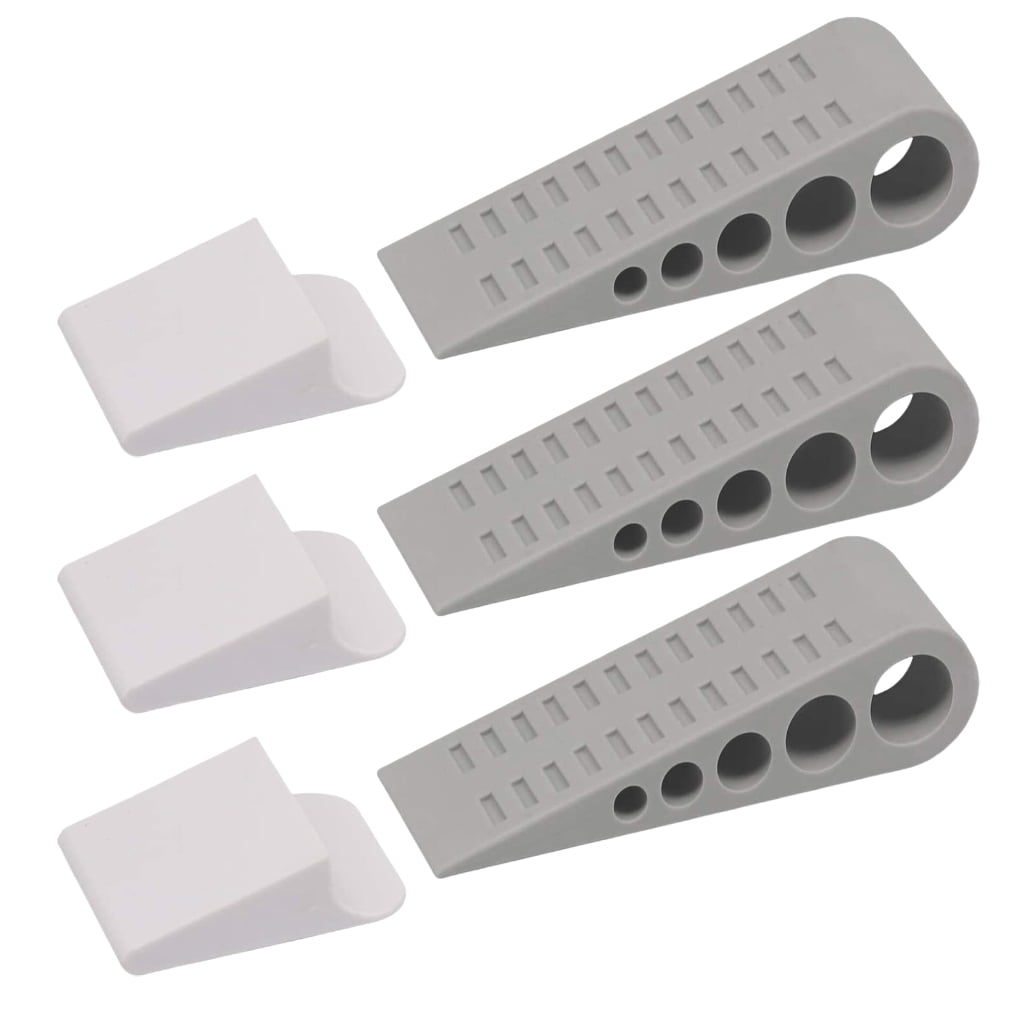 lanema 3Pcs Nonslip Door Stop Silicone Door Wedge Anticollision Door ...
