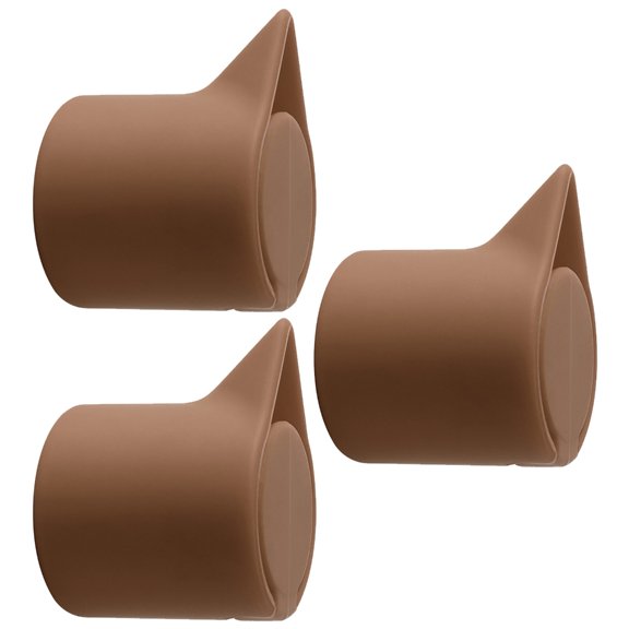 lanema 3Pcs Silicone Wine Preservers Durable Push Pull Mechanism Multiple Occasion Use