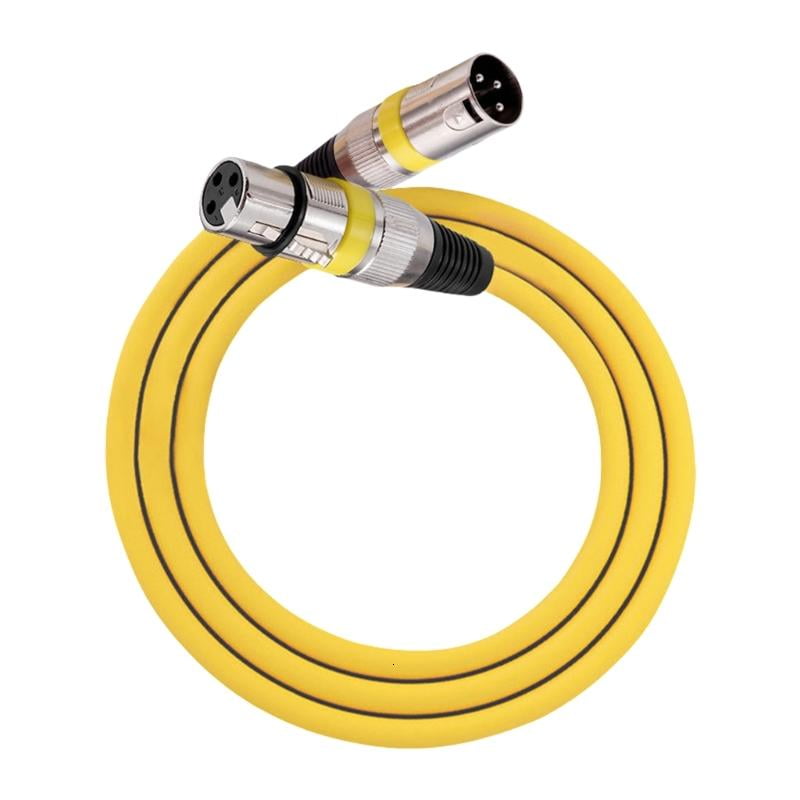 lanema 3Pin XLRs Male to Female Microphones Cable OxygenFree Coppers for Superior Sound