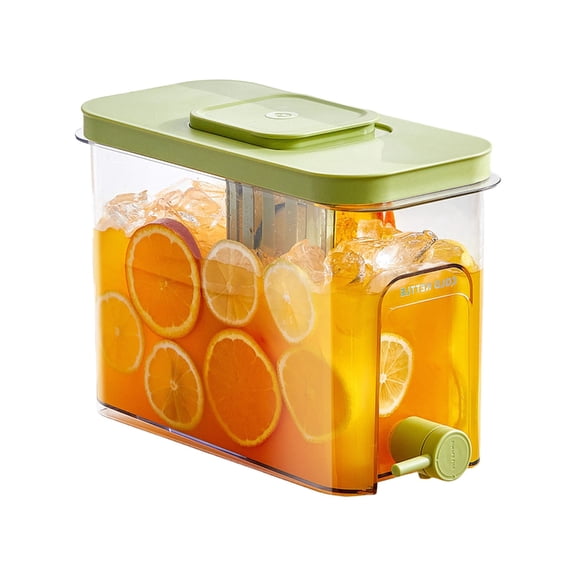 lanema 4 Liter Cold Beverage Servers Durable Plastic Construction Visible Liquid Level Outdoor Entertaining Essential