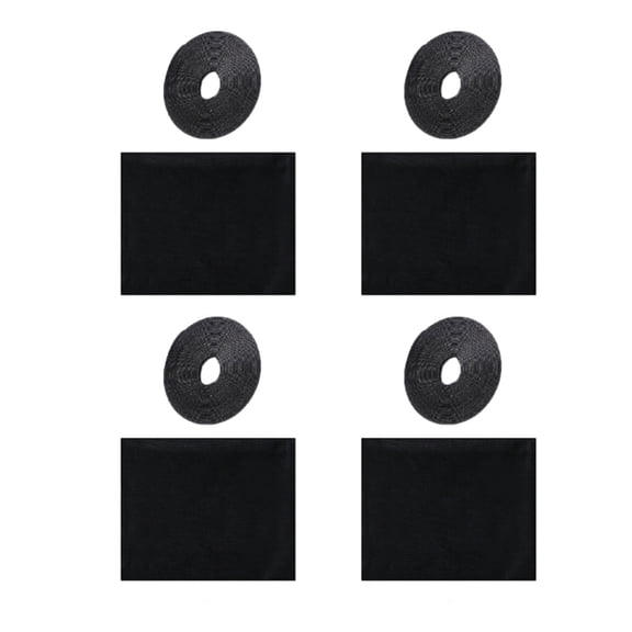 lanema 4 Set Window Screens Freely Cutting DIY Mesh Window Screens Curtains Replacement