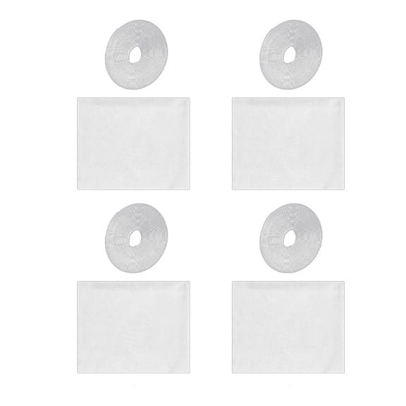 lanema 4 Set Window Screens Freely Cutting DIY Mesh Window Screens Curtains Replacement