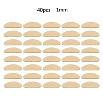 lanema 40 Pcs Soft Foam Eyeglasses Nosepads Adhesive Anti-Slip Nose Pads Drop-Shaped Nose Pads Great for Frames