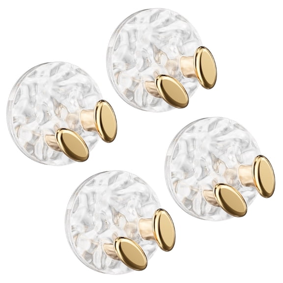 lanema 4Pcs Delicate Wall Hooks Cord Organizers No Residues Adhesive Easy Install Stand