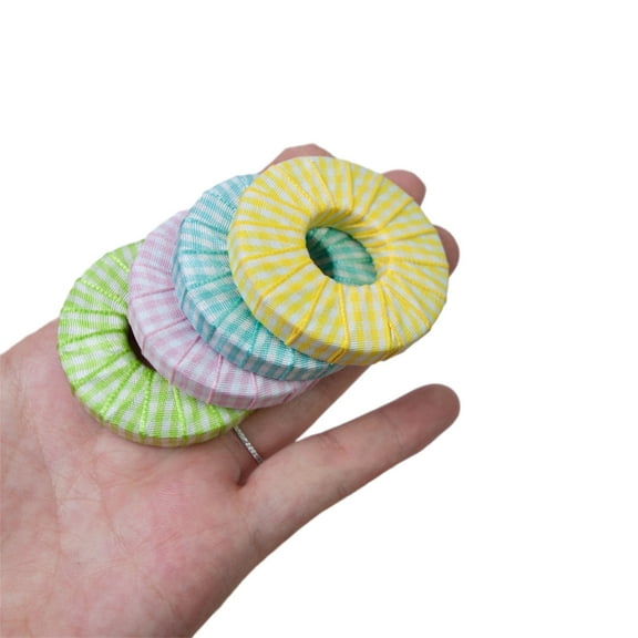 lanema 4Pcs Metal Fabric Pattern Weight, Round Sewing Weights Fabric Cutting Weights Pattern Making and Sample Cutting Weights