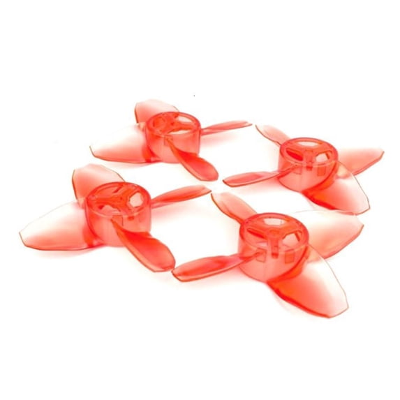lanema 4pcs Plastic Propellers Lightweight Drones Edges with High Performances Quads Edges Designs Easy to Use for Tinyhawk