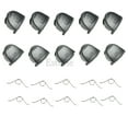 thumbnail image 1 of lanema 5 Sets L2 R2 Buttons Trigger Extender with Springs Kit for Game Controller, 1 of 8