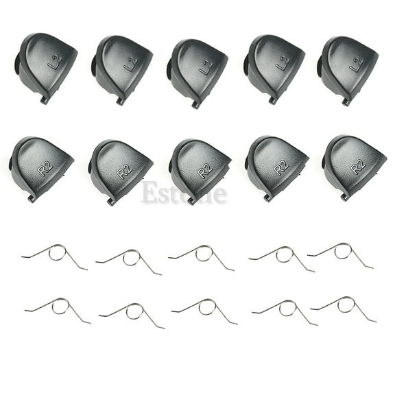lanema 5 Sets L2 R2 Buttons Trigger Extender with Springs Kit for Game Controller