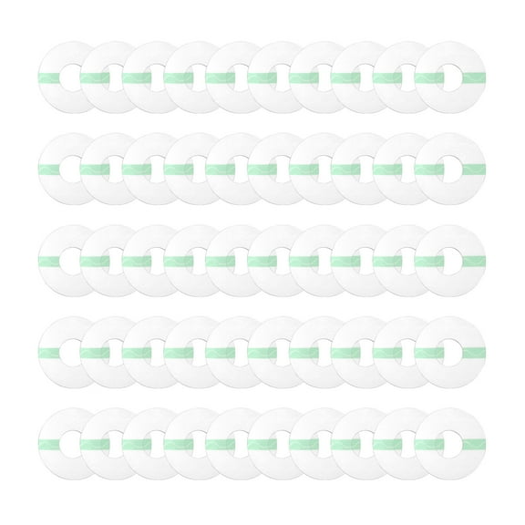 lanema 50x Patches Waterproof Adhesive Patch Latex Hypoallergenic Adhesive Waterproof Sensor Overpatch Tape for Outdoor Climbe