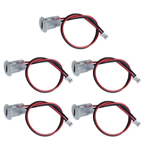 lanema 5Pcs Type C Waterproof Female Connector Socket With Wire Fast Charging Socket