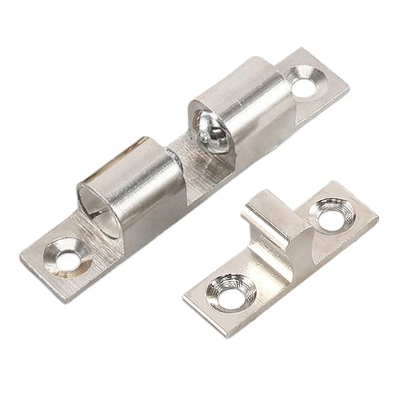 lanema 5pcs Adjustable Sturdy Brass Beads Catching Hardware for Home Cabinet Door