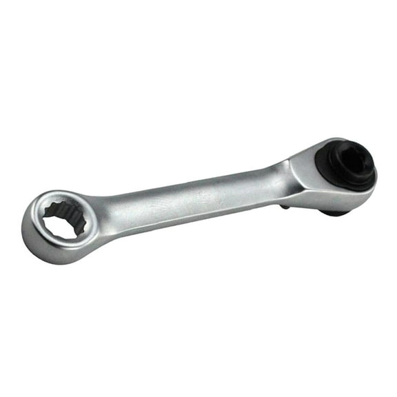 lanema 60 Teeth 1/4" Spanner Double-Ended Torque Ratchet Wrench Spanner Ring Spanner