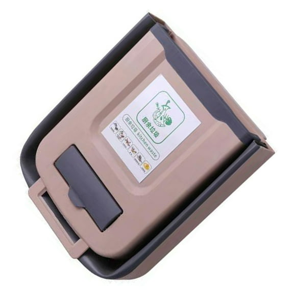 lanema 7L/10L Hanging Trash Can for Kitchen Large Capacity Recycling Garbage Basket Wall Mounted Trash Bin Bathroom