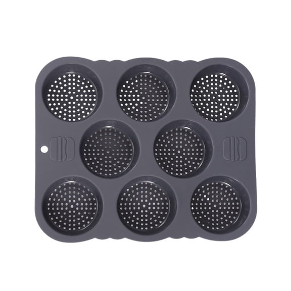 lanema 8 Hole Elastomer Bread Extent Heat Resistant Up To 446F Not Stick Baking Cast Release