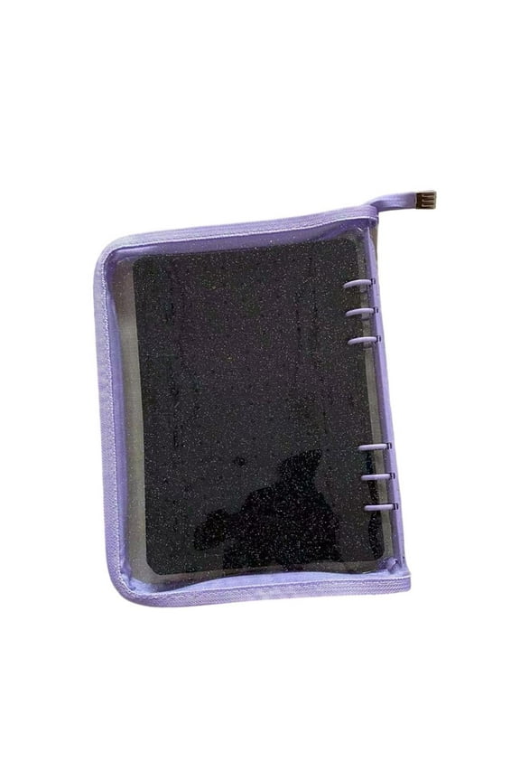 8 Pages Pin Organizers Book Portable Travel Friendly Display Holder Felt Texture for Brooch Collectors with Clear Covers