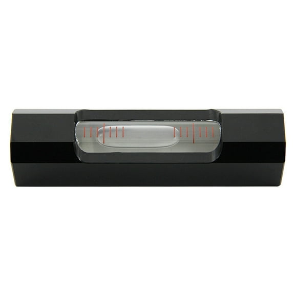 lanema 85mm/0.35in Spirit Level Metal Ruler Bubble Level High Accuracy Leveling Precision Measuring DIY Builder Tool 0.02mm/for