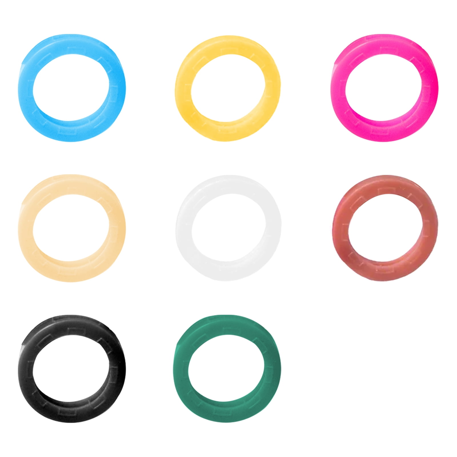 lanema 8Piece Key Covers Set in Various Shapes and Colors Key ...