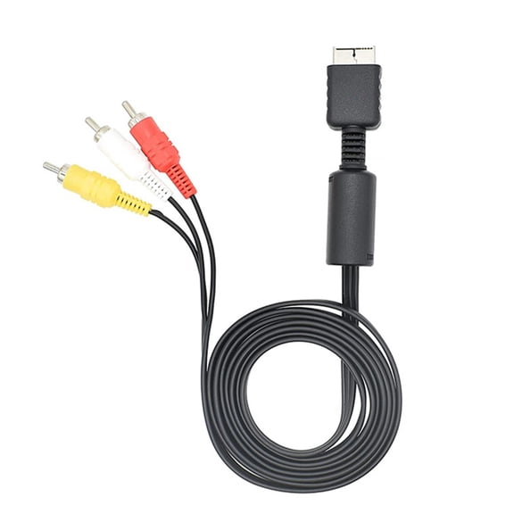 lanema AVs Cable, AVs to RCAs Composite Cable Cord for Game Game Consoles 1.8M Long