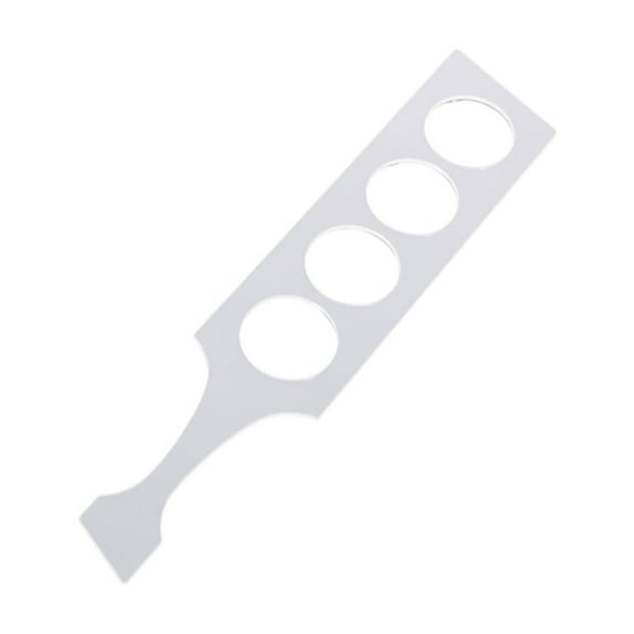 lanema Acrylic Wine Flight Paddle Template Beer Flight Template for Crafting Beer