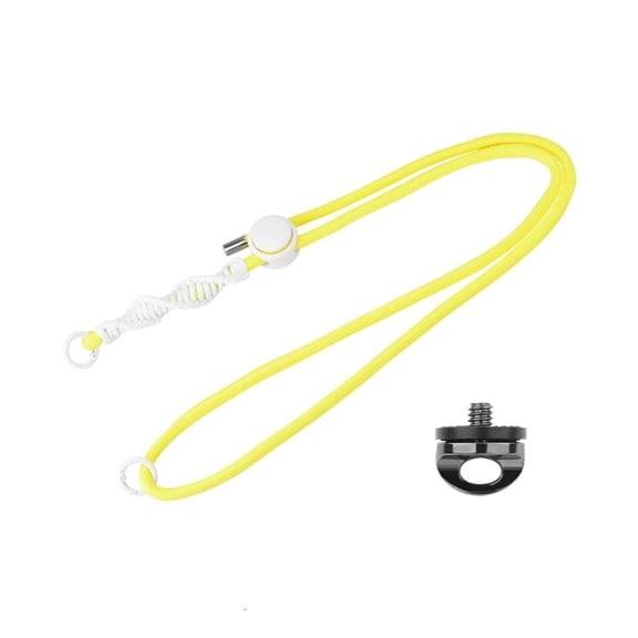 lanema Action Camera Tether With Threaded Cushion Pad And Reinforced Nylon Cord