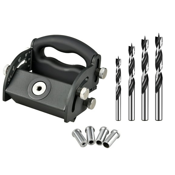 lanema Adjustable 0-90° M6/M8/M10/M12 Oblique Hole Locator Scriber Line Drilling Guide