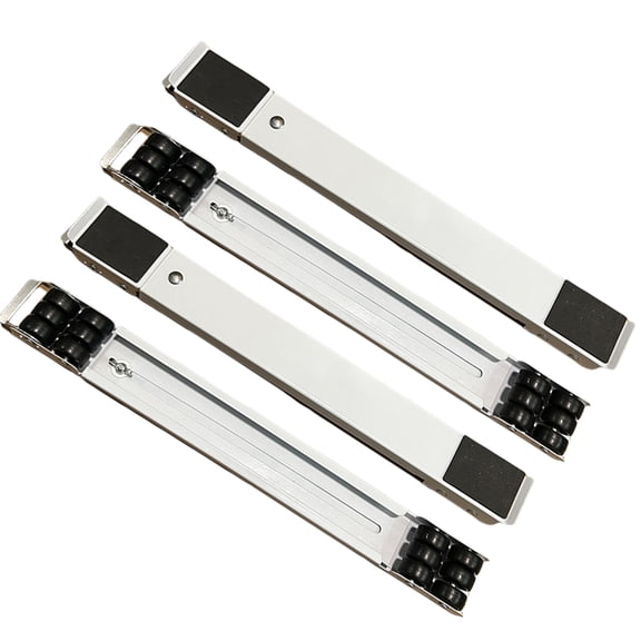 lanema Adjustable Appliance Rollers set Extendable Base Heavy Duty Rollers for Easy Movement of Washers Dryers & Refrigerators