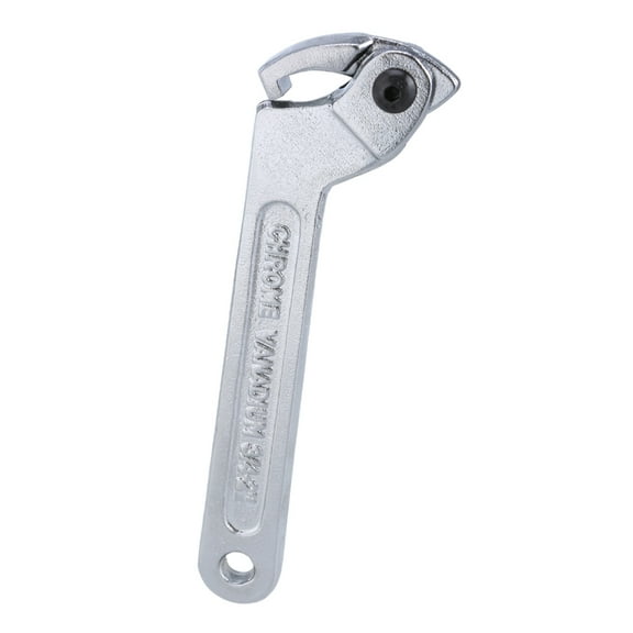 lanema Adjustable C Spanner Hook Wrenches Tool 3/4-2"(19-51mm) For Slotted Retaining Bicycles Motorcycle Repair Tool