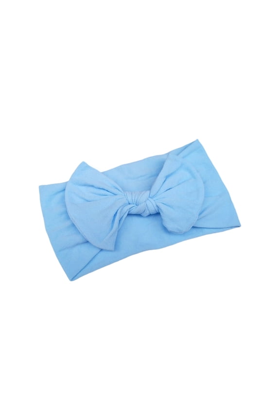 Adjustable Infant Hair Accessory Gentle Nylon Bows For Newborns Toddlers