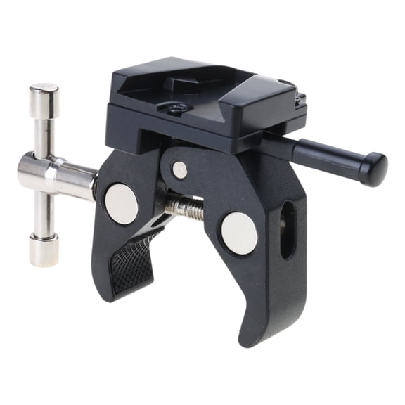 lanema Aluminum Alloy V Clamp Claw Clamp with Enhanceds Metal Grip for Mounting on Tripods