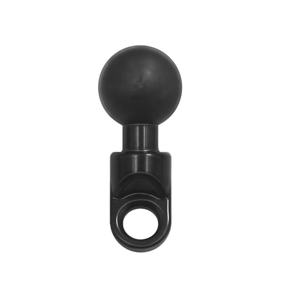 lanema Aluminum Angled Motorcycle Base Mount Rearview Mirror Holder Ball Mount
