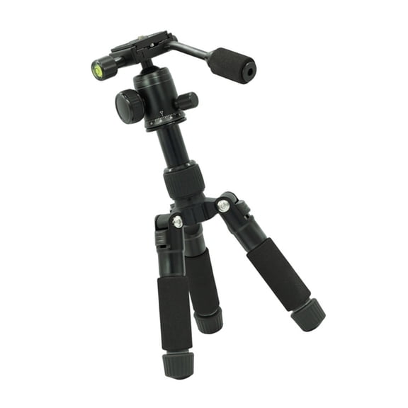 lanema Aluminum Travel Tripod 360 Degree Rotation for Camera Phones Photography