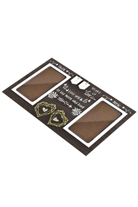 Anniversary Picture Frame 1-99 Years Wedding Gift for Couple Wood Photo Frame