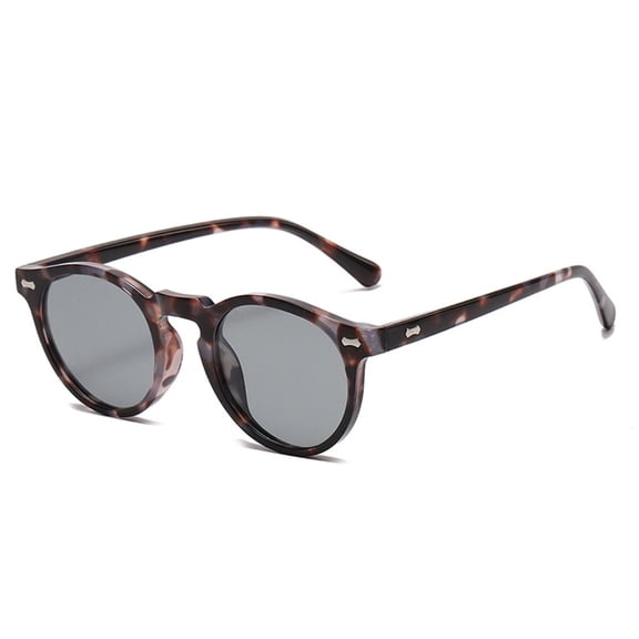 lanema Anti Glares Polarized Eyewears Retros Round Frame For Men Outdoor Sports