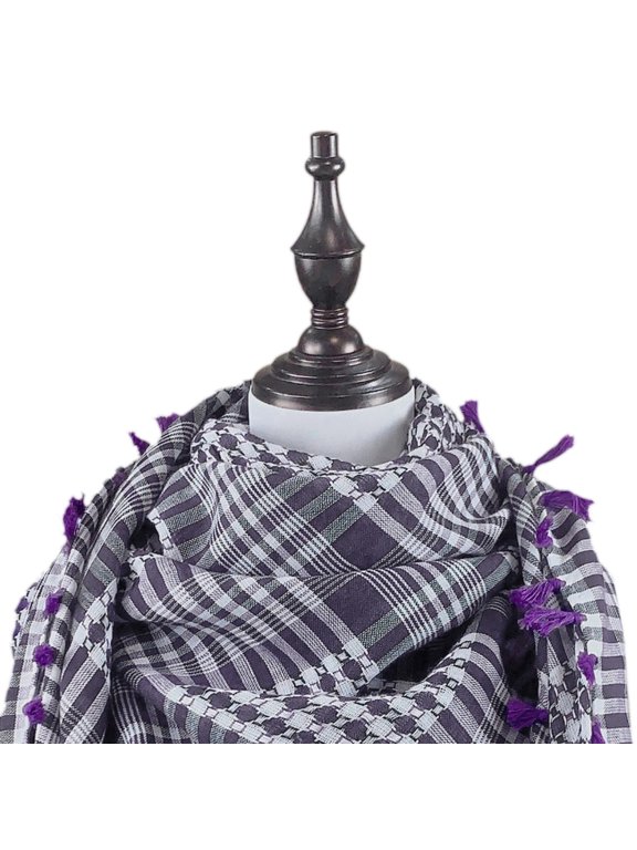 Arab Shemagh Scarf Outdoor Hiking Desert Scarves Muslims Hijab for Men Women