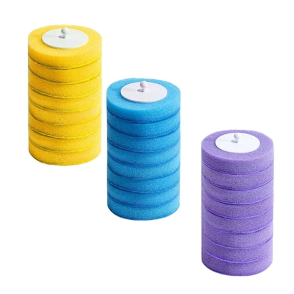 lanema Aromatic Toilet Brush Refills Toilet Brush Heads with Detergent for Bathroom