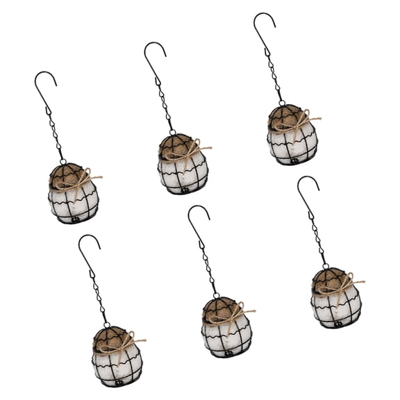 lanema Artistic Iron Bird Nests Durability Birdhouses Nesting Spheres Bird Nesting Ball