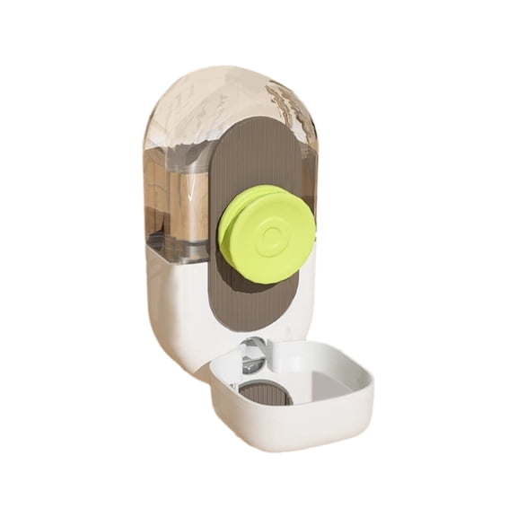 lanema Automatic Waterer Feeder Small Pet Safe Cage Mounted Feeding Bowl for Rabbits