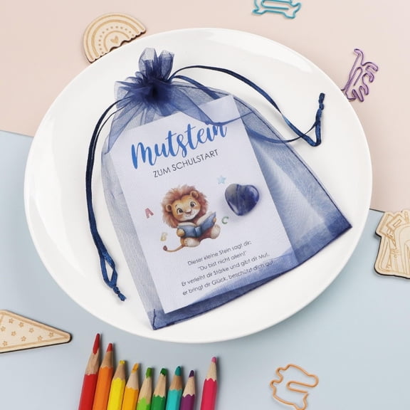 lanema Back to Schools Natural Stone Craft Kits For Kids Creative Art Project With Meaningful Card for Children Gifting Supply