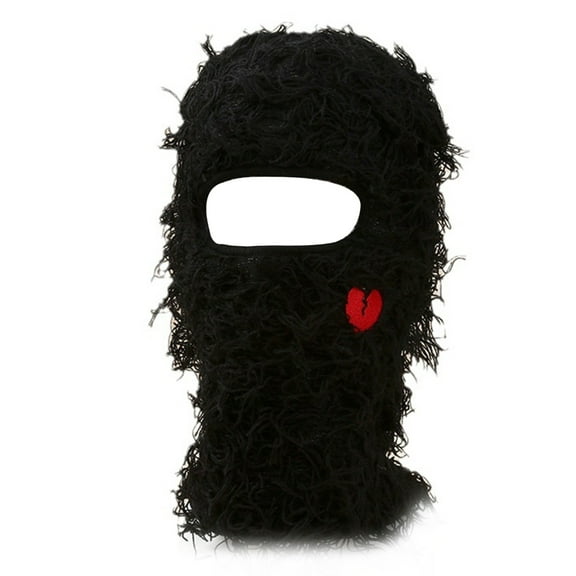 lanema Balaclava Hat Outdoor Windproof Handmade Neck Protect Hat for Women