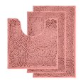 thumbnail image 1 of lanema Bathroom Rugs Chenille Bath Mat 3pcs Nonslip Bath Mats Super Absorbent Carpets, 1 of 19
