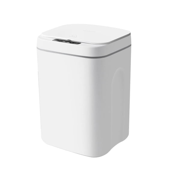 lanema Bathroom Trash Can with Lid Garbage Can Slim Smart Trash Can Small Plastic Trash Bin Narrow Motion Sensor Trash Can