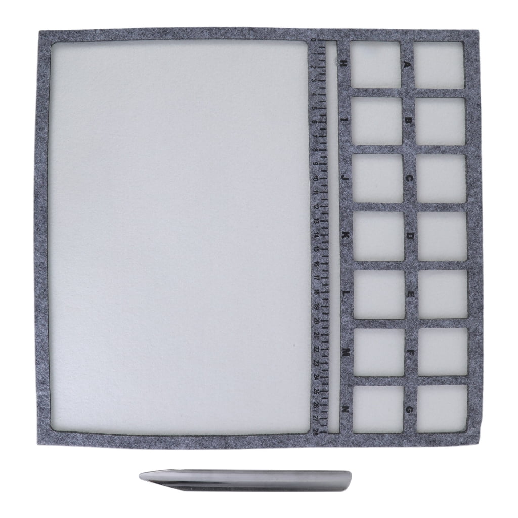 lanema Bead Workstation Set Flocking Mats Soft Bead Pad Beading Tool ...