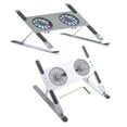 lanema Boneruy Laptop Stand Riser Cooler with 2 Fans PC Holder Heat
