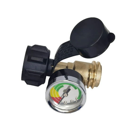 lanema Brass Propanes Level Monitors Propanes Tanks Connector for Tabletops Grills & Heater
