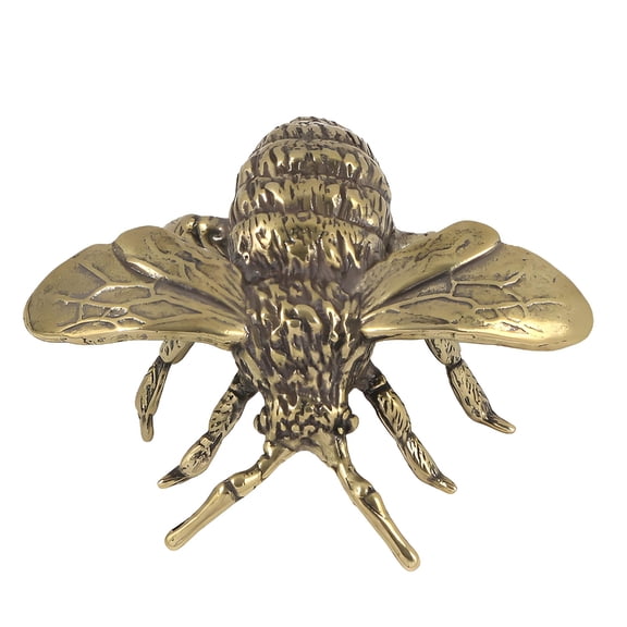 lanema Brasses Large Bees Figurine Decorative Paperweight Realistic Home Accent Piece