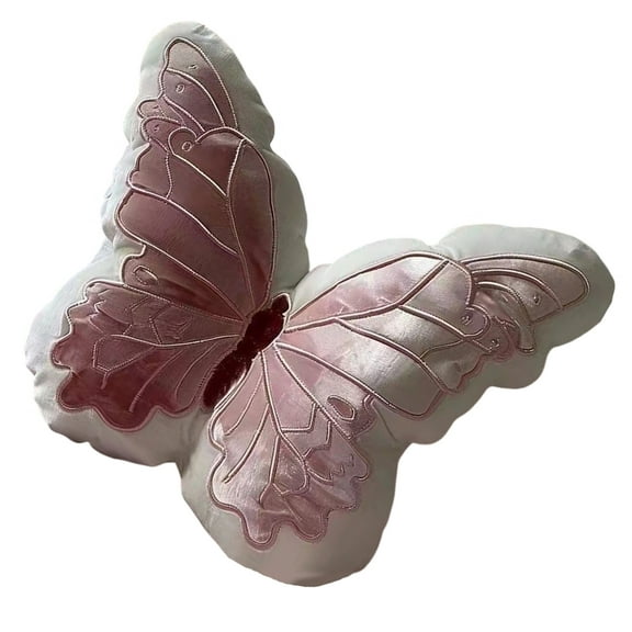 lanema Butterfly Shape Cushion Throw Pillow Cushion Ornament for Sofa Couch Living Room Bedroom Decorations Pillow