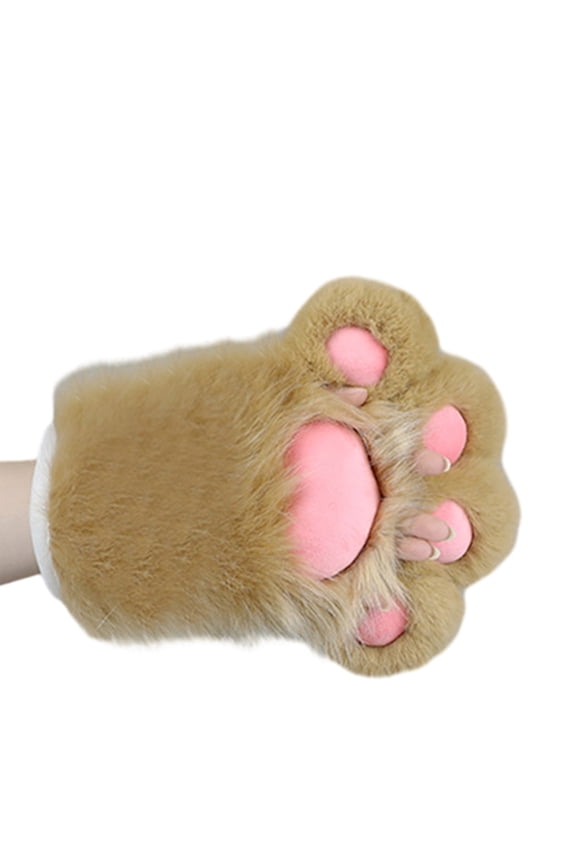COSPLAY Cat Paw Gloves Furry Kitten Toe Beans Fursuit Carnivals Party Handmade