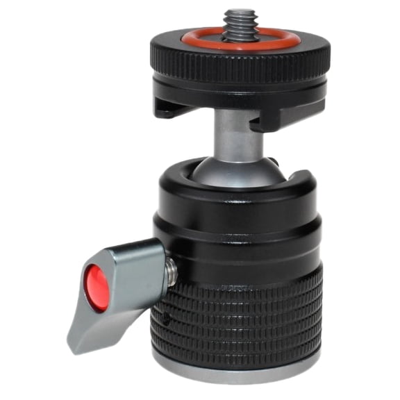lanema Camera Tripod BallHead with Wide Motion, 360 Degree Rotation, 90° Tilt, Lightweight Aluminum